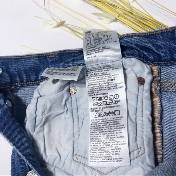 LEVI’S 501 Distressed Skinny - Picture 7 of 8